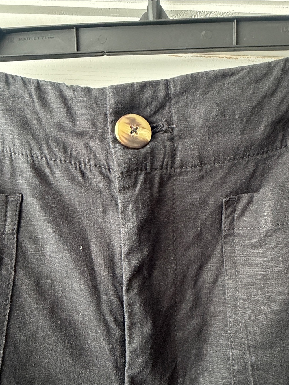 Maeve Black Wide-Leg Trousers - size 30 - Picture 3 of 8